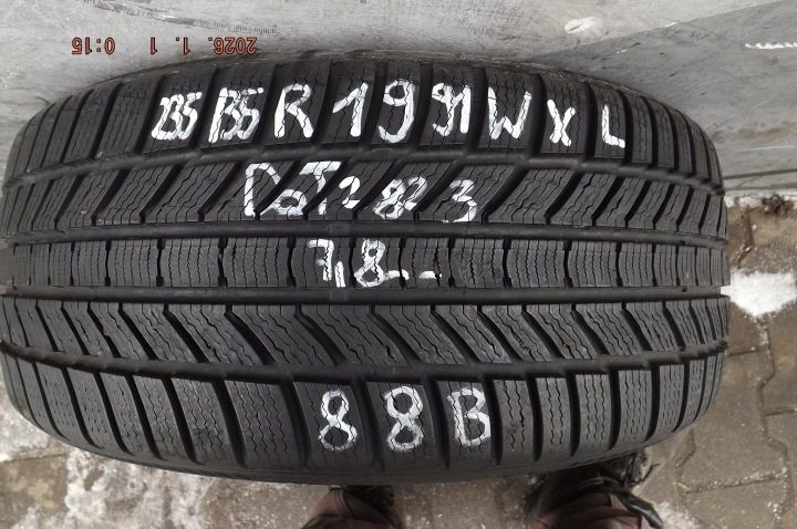 Шина зимняя Continental WinterContact TS 870 P 235/35R19 91 Вт сцепление на снегу (3PMSF), защита диска, усилитель (XL), фото 4