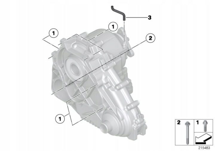 Сапун коробки приборной ATC35L ATC45L, фото 2