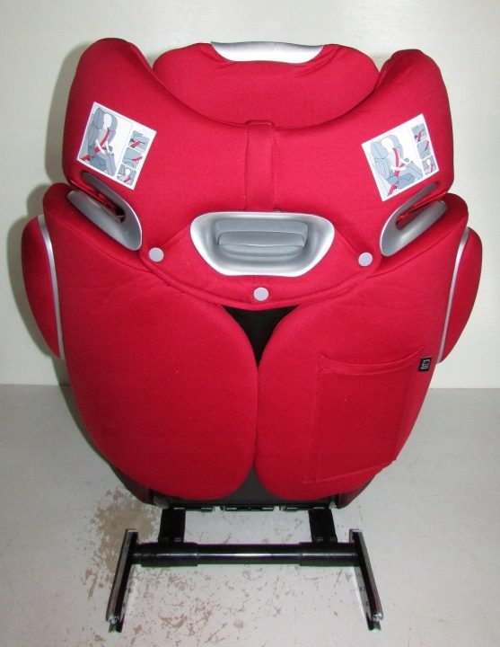 CYBEX Solution Q2-fix Черная Высокая спинка детского кресла для ребенка, фото 8