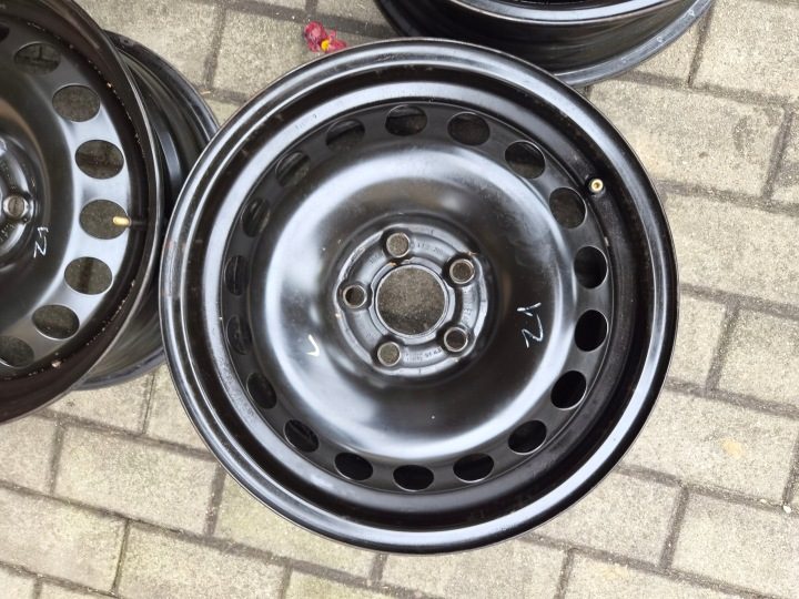 4× Штампованный диск Volkswagen OE 2Q0601027AG/AH 5.5" x 15" 5x100 ET 40, фото 3