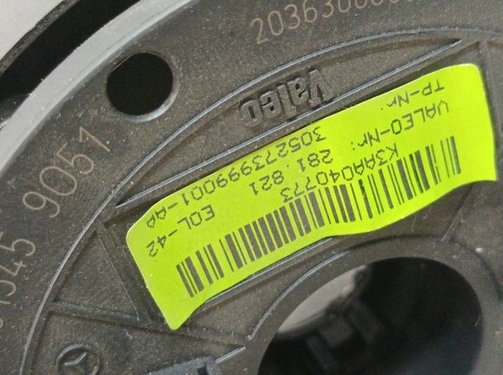 Переключатель шлейф Airbag 0004622623 A2035401545 Mercedes C-класс II W203, фото 2