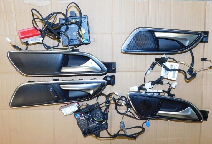 W246 РЕСТАЙЛИНГ 2018 г. С ПОДСВЕТКОЙ РУЧКИ ДВЕРИ LED МОДУЛИ ПРОВОДКА КОМПЛЕКТ, фото 1
