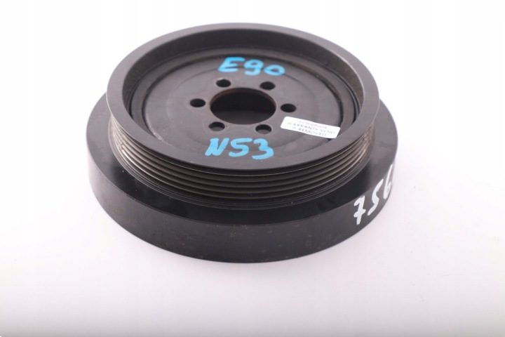 BMW E90 E91 E92 Шкив Гаситель колебаний N53 7562508, фото 10