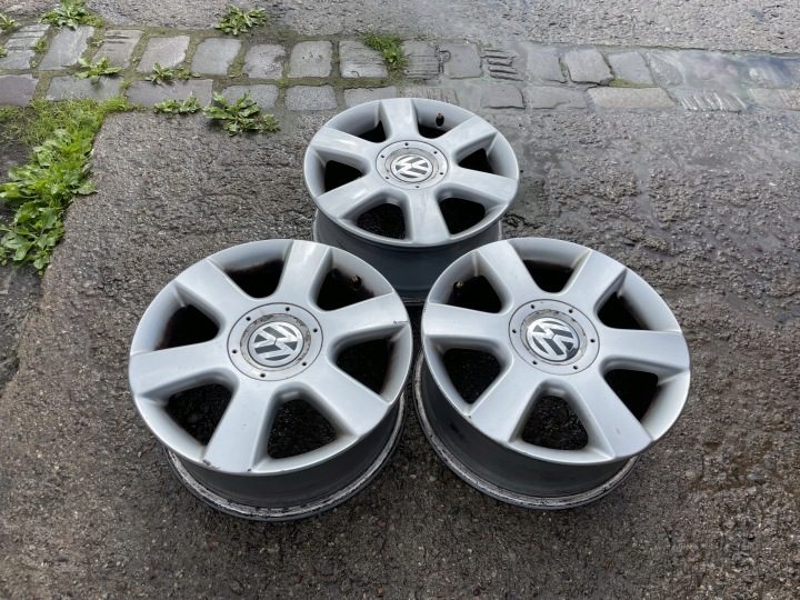 Литой диск Volkswagen OE TOURAN 6.5" x 16" 5x112 ET 50, фото 2
