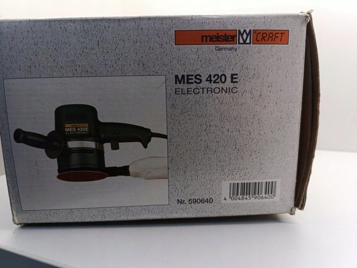 Полировальная машинка эксцентриковая meister Craft mes 420e, фото 11
