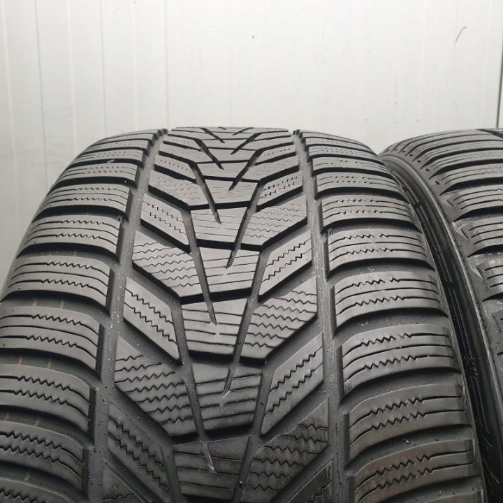 2× Шина зимняя Hankook Winter i*cept evo3 W330 255/40R19 100 В сцепление на снегу (3PMSF), защита диска, усилитель (XL), фото 3