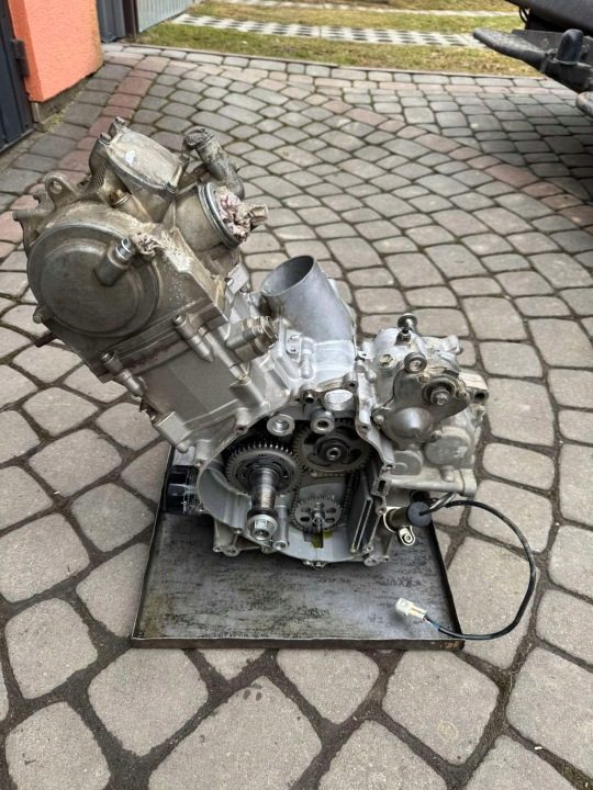 Двигатель вал ГБЦ коробка цилиндр Yamaha YFM 700 Grizzly 2007 год, фото 1