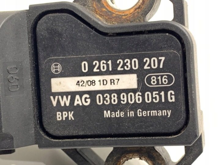 ДАТЧИК MAP AUDI A4 B8 0261230207 1.8 120 л.с. ДАТЧИК ДАВЛЕНИЯ, ПАТРУБКА, фото 4