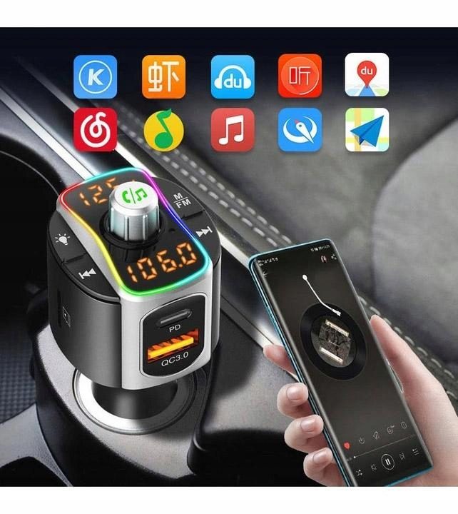 Transmiter FM Bluetooth комплект громкоговорящий FME2, фото 10