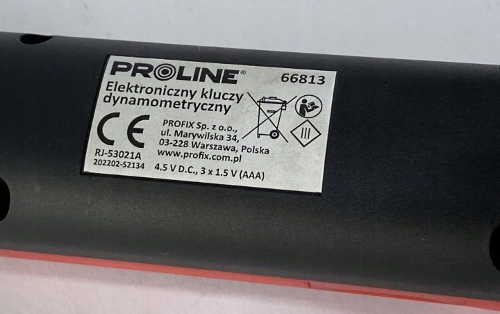 КЛЮЧ ДИНАМОМЕТРИЧЕСКИЙ ELEKTRO. 1/2 40-200NM, PROLINE HD, CE, фото 9