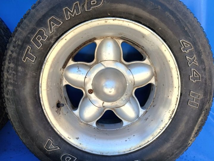 КОЛЕСА ЛИТЫЕ ДИСКИ КОМПЛЕКТ SUZUKI VITARA I 255/60 R15, фото 4