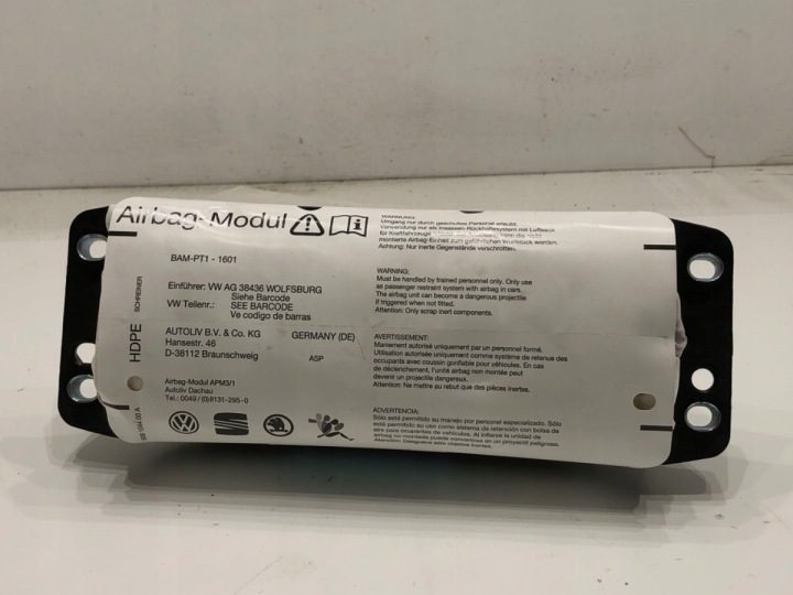 Подушка безопасности пассажира VW Golf V 1K0880204L 03-10 Airbag, фото 1