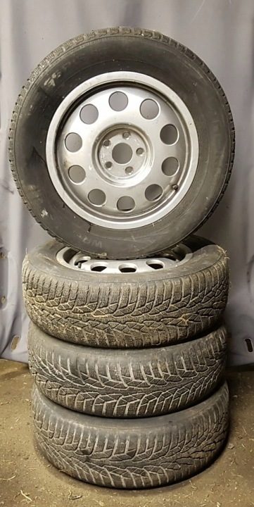 КОЛЕСА ЛИТЫЕ ДИСКИ 195/65 R15 5X100 AUDI A3 8L 4 шт. КОМПЛЕКТ ЗИМА, фото 1