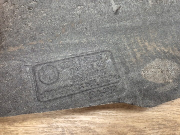 BMW F20 F21 F22 F30 F31 F34 F32 F36 ЗАЩИТА ВЫХЛОПА ДНИЩА X-DRIVE 7284934, фото 2