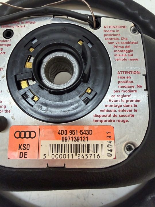 AUDI A4 B5 ШЛЕЙФ ПОДРУЛЕВОЙ РУЛЯ AIRBAG 4D0951543, фото 5