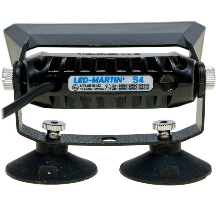 Zamiatacz dróg LED-MARTIN S4 синий проблесковый маячок передний błyskacz, фото 3