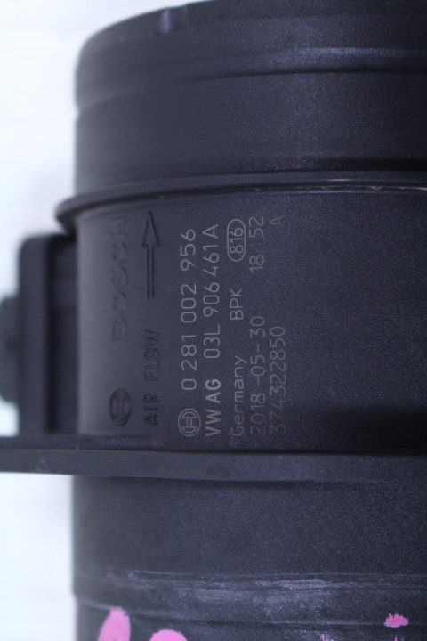 Volkswagen OE 03L906461A расходомер, фото 3