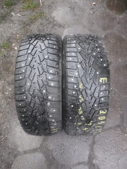 2× Шина зимняя Nokian Tyres Hakkapeliitta 7 205/70R15 100 т сцепление на снегу (3PMSF), фото 1