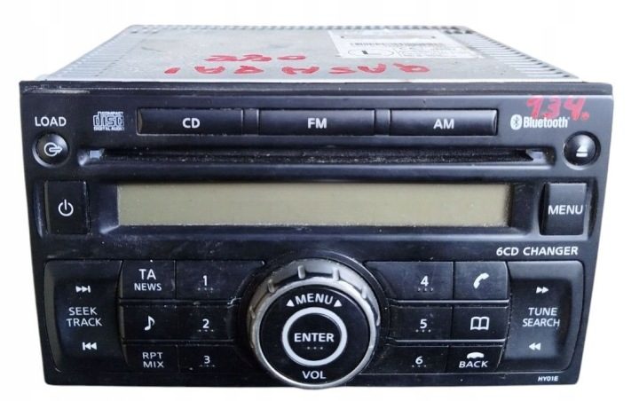 МАГНИТОЛА ШТАТНАЯ NISSAN QASHQAI J10 28185JD40A, фото 4