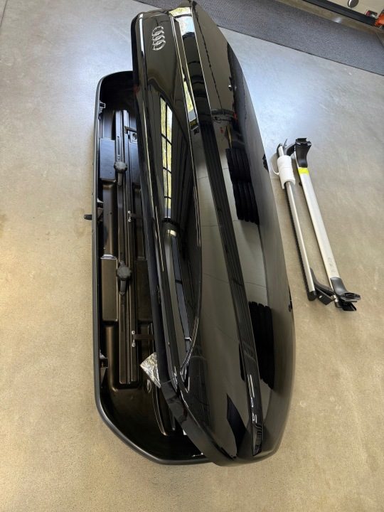BOKS НА КРЫШУ 405L ОРИГИНАЛ БАЛКИ РЕЙЛИНГИ НА КРЫШУ AUDI A6 8K0071200 ЧЕРНЫЕ, фото 6