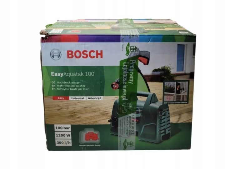 Мойка высокого давления Bosch EasyAquatak 100 1200W, фото 3