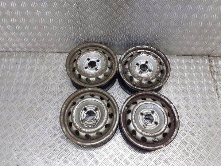 4× Штампованный диск Opel OE 5.0" x 13" 4x100 ET 49, фото 1