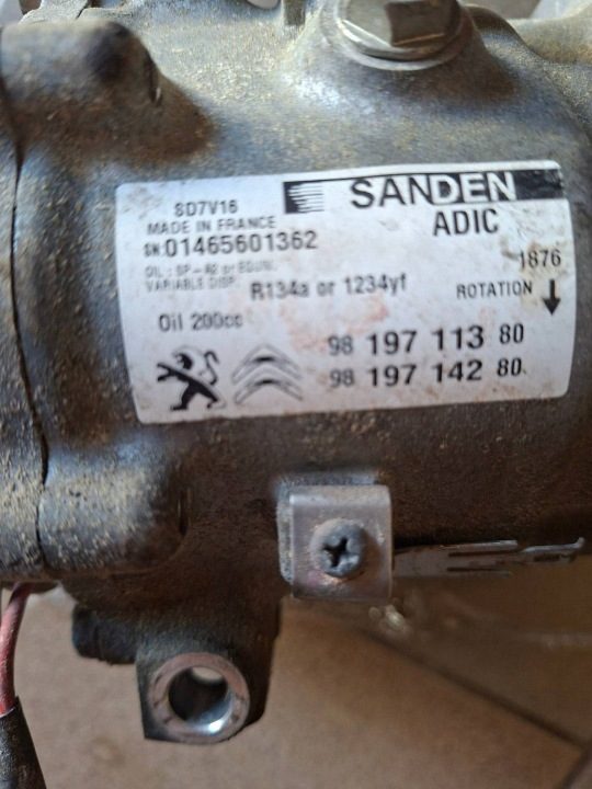 КОМПРЕССОР КОНДИЦИОНЕРА CITROEN JUMPER PEUGEOT BOXER 2.2 2.0 HDI BLUEHDI, фото 5