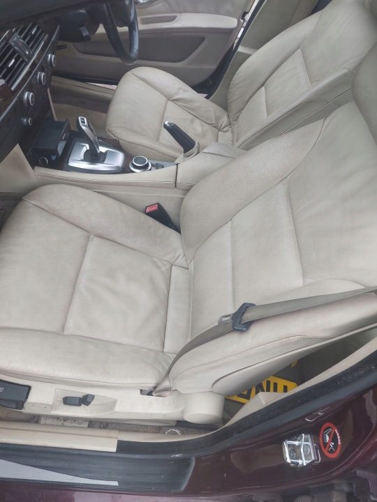 Сиденья диван кожа электрическая с подогревом BMW E61 комплект UK, фото 1