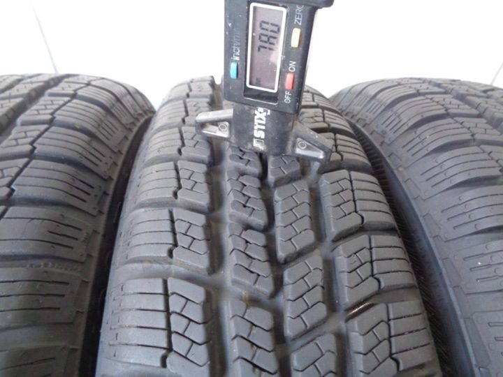 4× Шина зимняя Barum Polaris 3 135/80R13 70 т сцепление на снегу (3PMSF), фото 2
