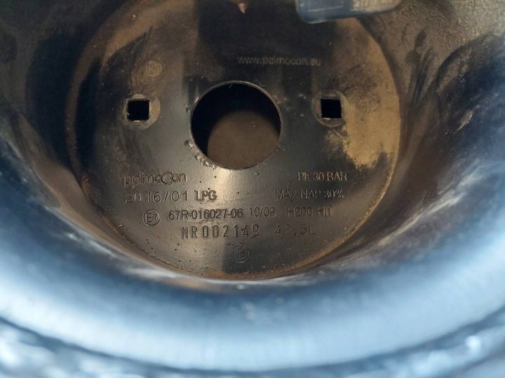 БАЛЛОН ГАЗОВЫЙ ГБО 42,5L 2026 г. W КОЛЕСО DUPLIKAT ЧИТАЙТЕ ОПИСАНИЕ, фото 3