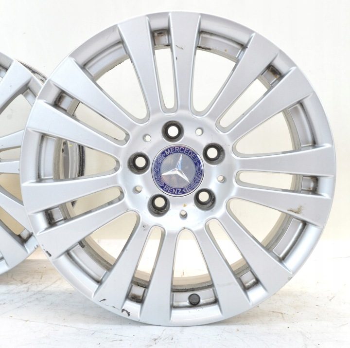 4× ДИСКИ 16 Mercedes W176 W177 W246 W247 W203 W204 W205 5x112 7J ET43 ОРИГИНАЛ #218, фото 6