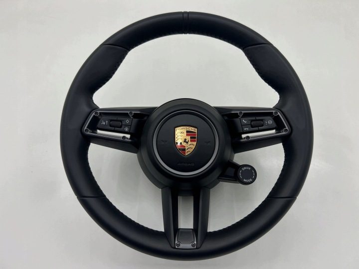 Руль + Airbag Porsche Carrera 911 992 Taycan Macan кожа с подогревом, фото 1