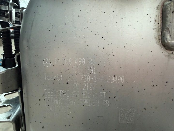 ГЛУШИТЕЛЬ КАТАЛИЗАТОР MERCEDES ACTROS MP4 A0064908612 OM471 ОРИГИНАЛ DPF, фото 9