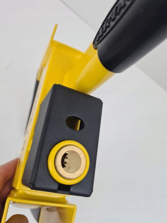 Artago Secure ART872 блокиратор колеса с alarmem 120 dB сталь желтая, фото 9