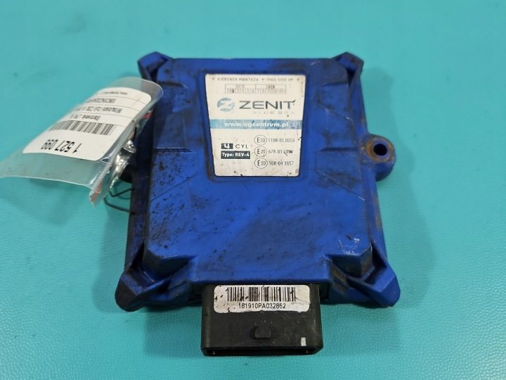 БЛОК УПРАВЛЕНИЯ ГБО ГАЗА 110R-010053 ZENIT BLUE БОКС, фото 1
