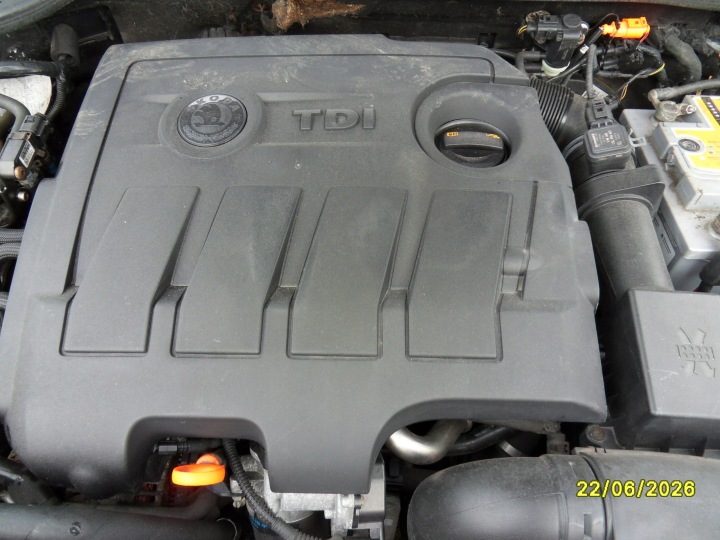 ДВИГАТЕЛЬ CAY CAYC 1.6 TDI 105 л.с. SKODA OCTAVIA II РЕСТАЙЛИНГ В СБОРЕ, ЕСТЬ ВИДЕО, фото 2