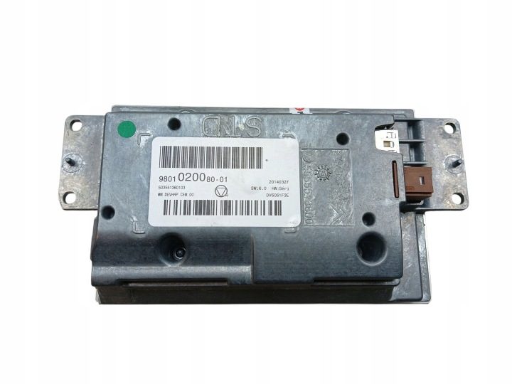 ДИСПЛЕЙ НАВИГАЦИИ GPS CITROEN DS3 (2009-2014) 9801020080, фото 3