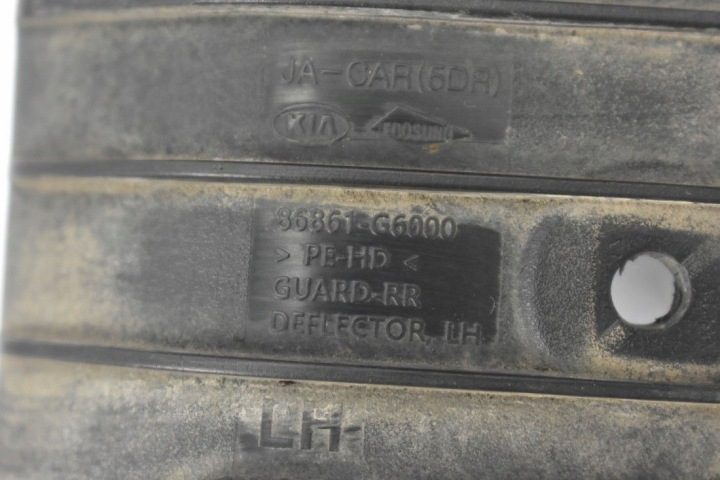 БРЫЗГОВИК ЛЕВЫЙ ЗАДНИЙ 86862-G6000 KIA PICANTO III 17-, фото 3