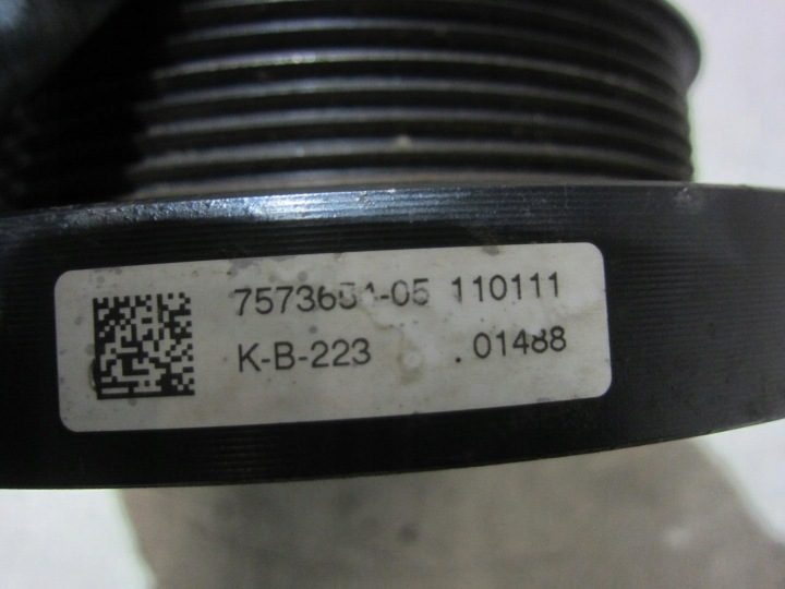 BMW X3 F25 N55 X5 F10 3.5i 306 ШКИВ ВАЛА 7573655 7573654 11237573655, фото 5