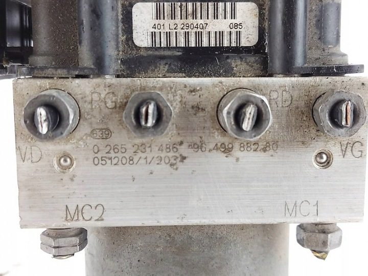 Насос Модуль Блок ABS Citroen Peugeot 9649988280 0265800395 0265231486, фото 9