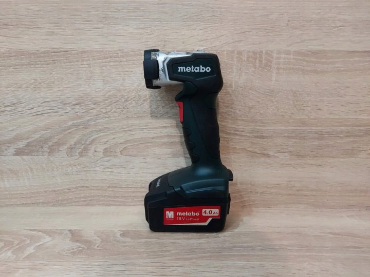 Фонарик Metabo ULA 14.4-18V LED 600368000 280lm головка блока вращения Body, фото 1
