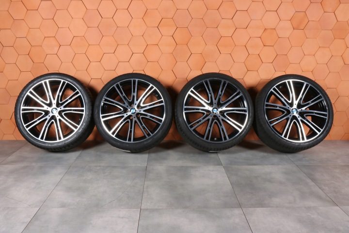 BMW G30 G31 ЛИТЫЕ ДИСКИ КОЛЕСА ШИНЫ ЛЕТНИЕ КОМПЛЕКТ 20" INDIVIDUAL СТИЛЬ 759i, фото 7