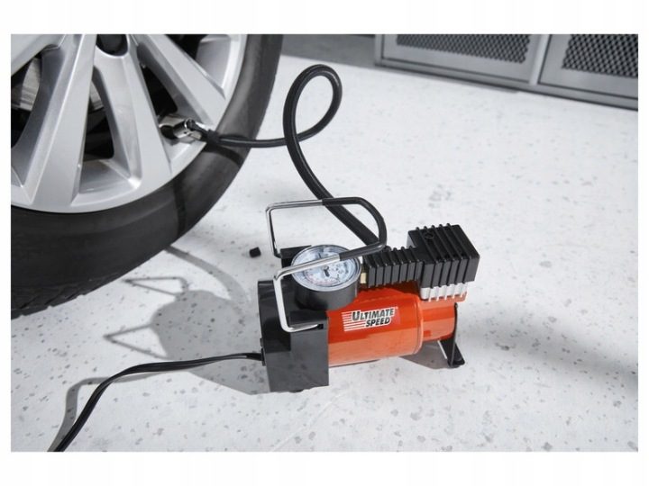 MINI КОМПРЕССОР 12V НА РОЗЕТКА АВТОМОБИЛЬНАЯ 10 бар, фото 3