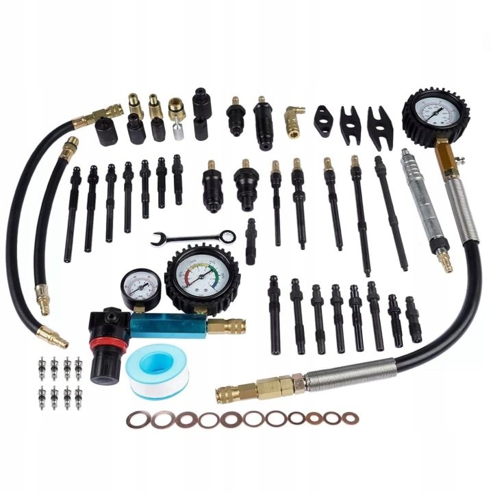 46-częściowy тестер компрессии, тестер utraty давления M1130, фото 3