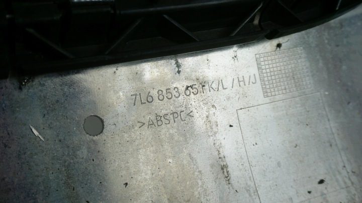 РЕШЕТКА РАДИАТОРА ПЕРЕДНЯЯ ХРОМ VW TOUAREG I 7L РЕСТАЙЛИНГ 7L6 07-10 РЕСТАЙЛИНГ 7L6853651K, фото 16