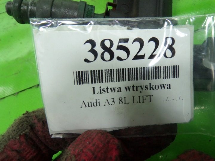 AUDI A3 8L РЕСТАЙЛИНГ 1.6 8V 102 л.с. BFQ ТОПЛИВНАЯ РАМПА 06A133317A, фото 3