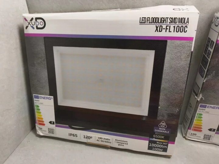 Комплект 2 x прожектор LED SMD statyw 2x100W на budowę 16000lm 4500k IP65, фото 5