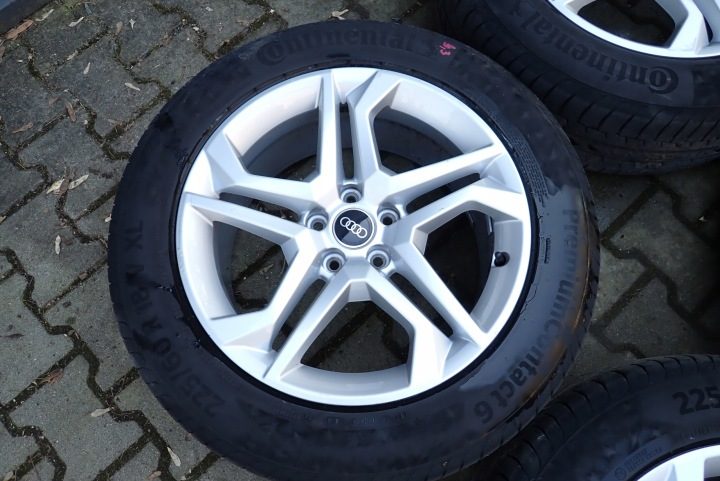 КОЛЕСА ДИСКИ ШИНЫ AUDI Q5 80A РЕСТАЙЛИНГ 225/60/18 CONTINENTAL ЛЕТО, фото 4