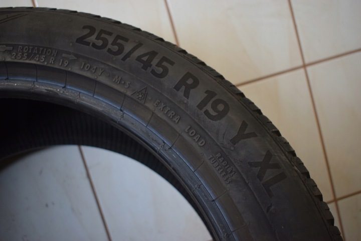 Шина всесезонная Continental AllSeasonContact 255/45R19 104 Y сцепление на снегу (3PMSF), защита диска, усилитель (XL), фото 8