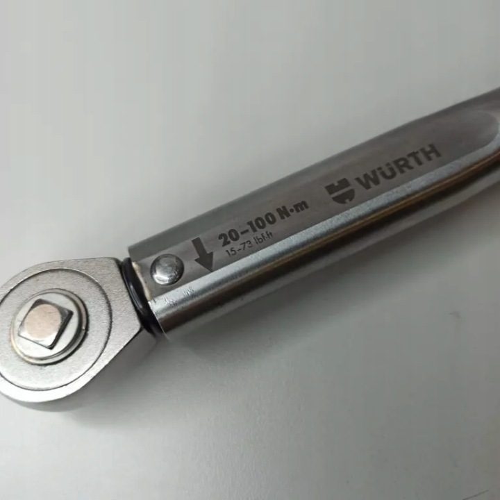 КЛЮЧ ДИНАМОМЕТРИЧЕСКИЙ 3/8" 20-100NM WURTH, фото 4